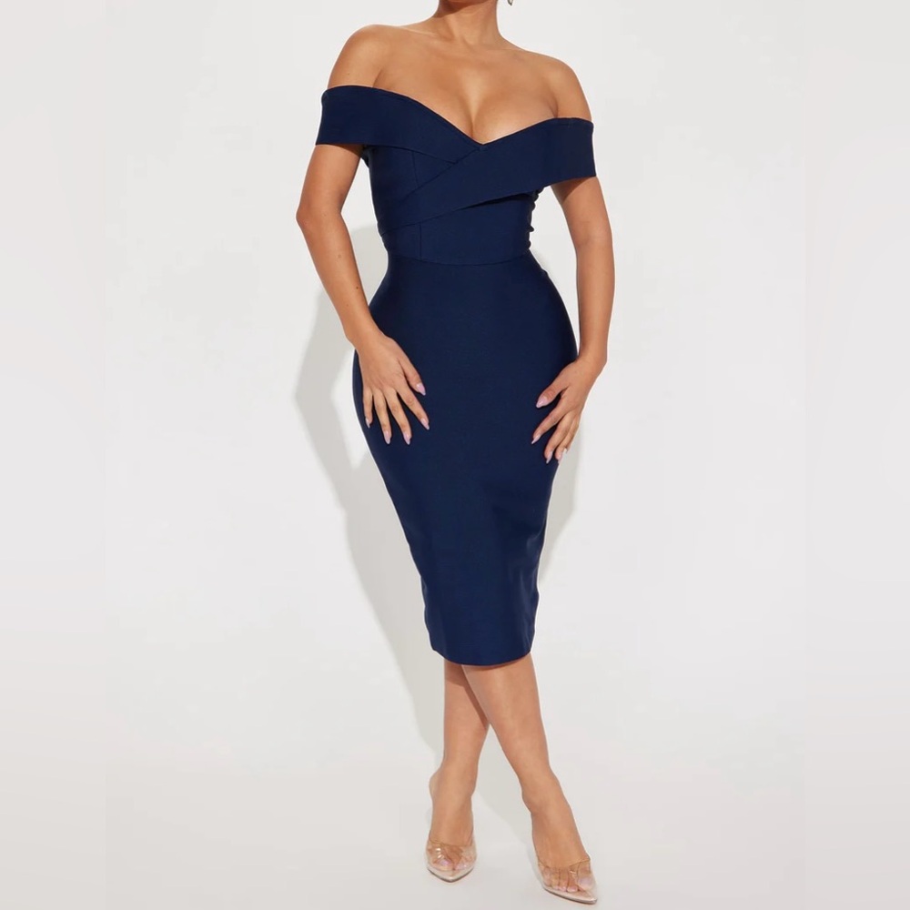 Navy Bandage Dreas